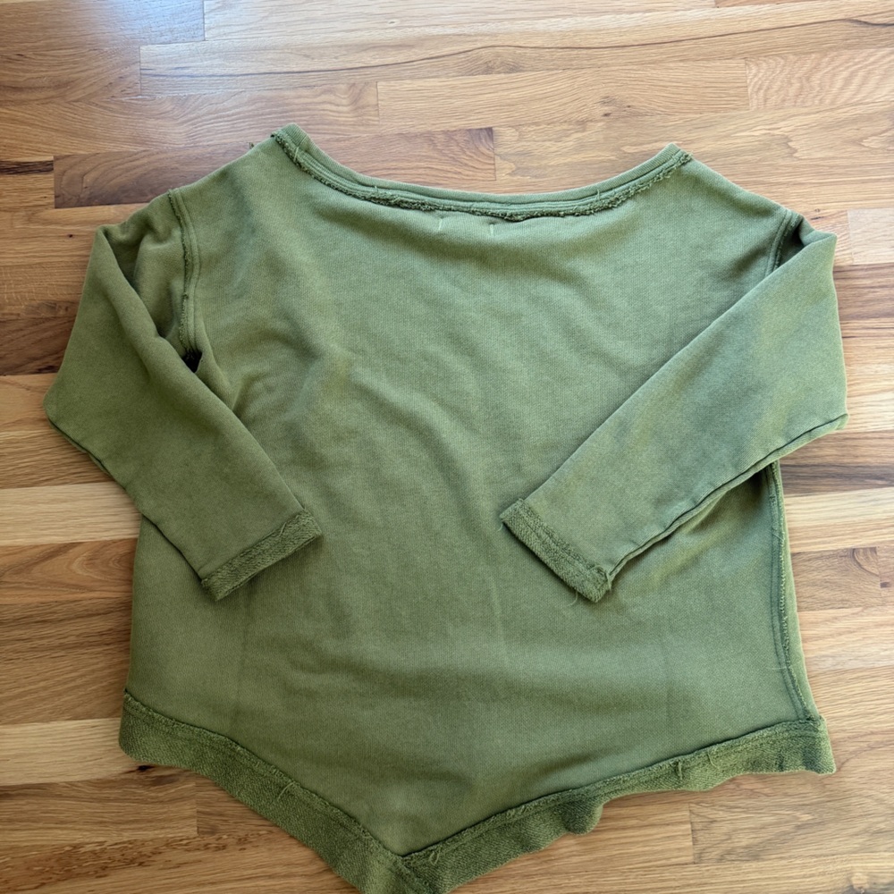 Free People Conrad Pullover - Size XS in Calliste Green (NWT) - READ NOTE - Picture 7 of 8